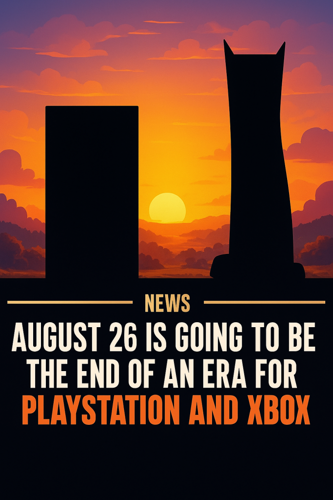 Why August 26 Could Change Gaming Forever for PlayStation and Xbox
